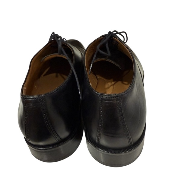 Johnston & Murphy size 10.5 Medium Men’s Black Leather Lace Up Shoes 15 2481 - Picture 3 of 7
